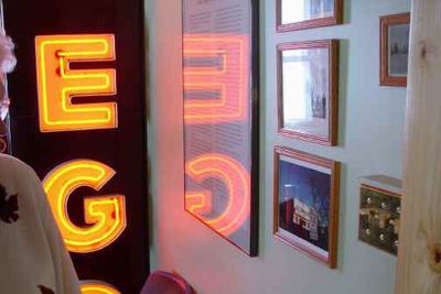 Keego Theatre - Old Marquee